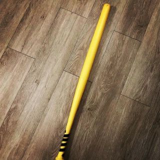 Vtg Official Wiffle Bat Gen 1 (1959 - 1974) Yellow Black Tape Smooth Handle 31 "