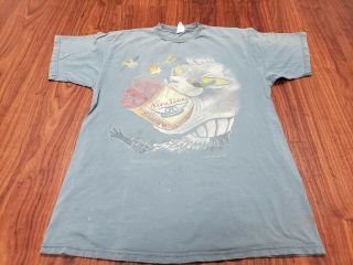 Vintage 1997 Aerosmith Nine Lives World Concert Tour Shirt Men Size L