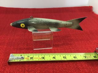 7”vintage Northern Minnesota,  Spearing Decoy Pike,  Very Detailed,  See Photos.