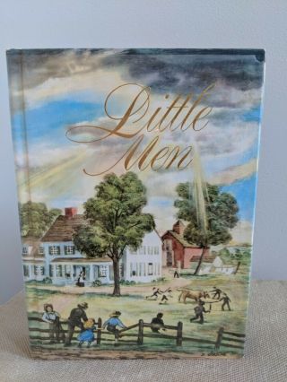Little Men By Louisa May Alcott,  Hardcover Book,  Illustrated Junior Library Ed