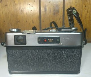 vintage G Yashica Gsn electro 35 camera with case,  Yashica dx lens 3