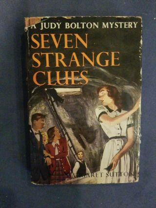 Seven Strange Clues Margaret Sutton Judy Bolton Mystery Vintage Hardcover 1932