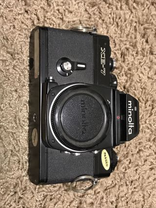 Vintage Minolta Xe - 7 Film Camera