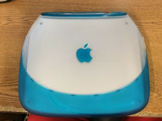 Apple iBook G3 Clamshell PowerPC Blue Vintage Parts 2