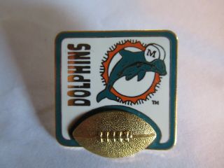 Miami Dolphins Pin Pinback 1995