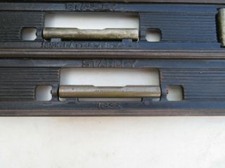 Vintage Stanley No.  36 Cast - Iron Machinist Levels 9 