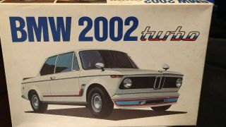 Very Rare Bandai Bmw 2002 Turbo Model Kit 1/20 Vintage