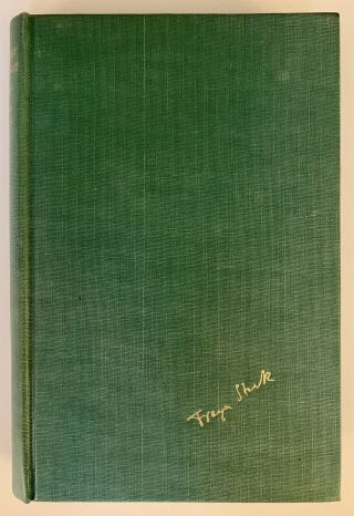 Freya Stark The Coast Of Incense Autobiography 1933 - 1939 First Edition 1953