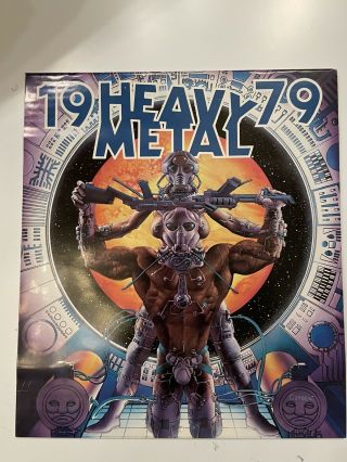 1979 Heavy Metal Calendar Mobius Kaluta Nino Corben