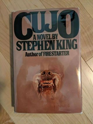Cujo By Stephen King (1981,  Hardcover) - Vintage In Archival Jacket