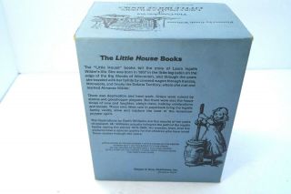 Vintage 1971 Little House On The Prairie Book Set Of 7 Blue Laura Ingalls Wilder 3
