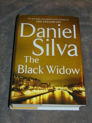 2016 Signed 1st Ed.  Hb/dj Book: " The Black Widow " By Daniel Silva