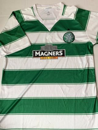 The Celtic Football Club Soccer Jersey Size Medium