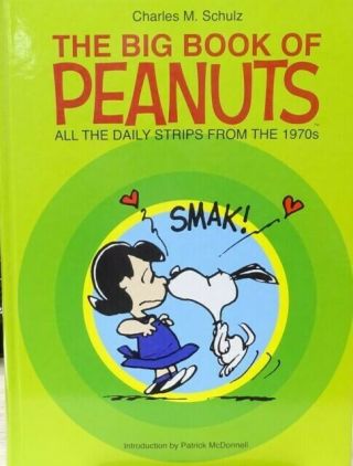 Big Book Of Peanuts Cartoons By Charles Schultz 1970s Hardcover