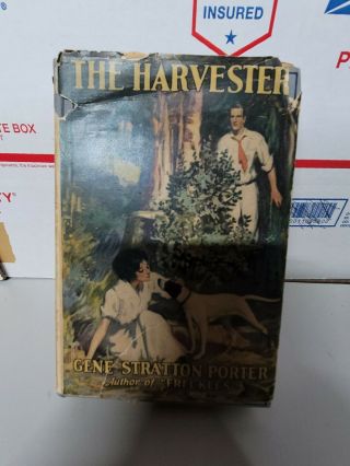 The Harvester By Gene Stratton - Porter (1916) Dc Vintage Hardcover Romance Novel