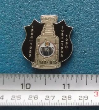 1984.  1990 Edmonton Oilers Stanley Cup Champions Nhl Hockey Pin M082