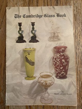 The Cambridge Glass Book By Harold And Judy Bennett 1970 Japonica Rubina
