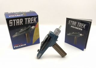 Star Trek Light - Up Phaser With Book - Running Press Miniature Edition 2013