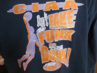Vtg 90s 1998 Ciaa College Basketball T Shirt Richmond,  Va Xxl Pluma Thick Ls