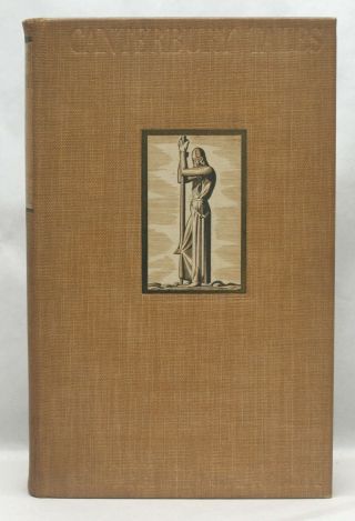 Canterbury Tales In Modern English Chaucer Deluxe 1st Edition Rockwell Kent 1934