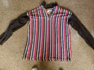 Vintage 90 ' s LA Made Cross Colours Polo Rugby Shirt 3
