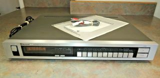 Vintage Sherwood S - 6010 Cp Am/fm Digital Synthesizer Tuner Receiver Cables Man.