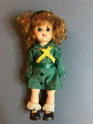 Cosmopolitan Ginger Doll Girl Scout Terri Lee Vintage 50 