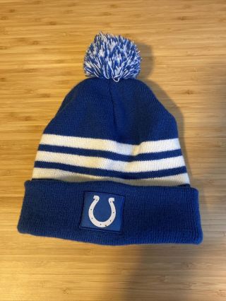 Indianapolis Colts Stocking Cap Winter Knit Hat Beanie Skull Cap