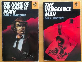 Dan Marlowe 2 Black Lizards: The Name Of The Game Is Death & The Vengeance Man
