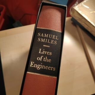 Folio Society Samuel Smiles Lives Of The Engineers