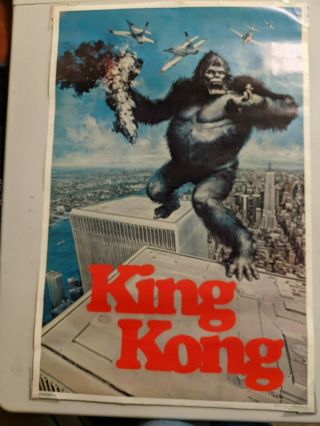 Vintage 1976 King Kong Movie Poster