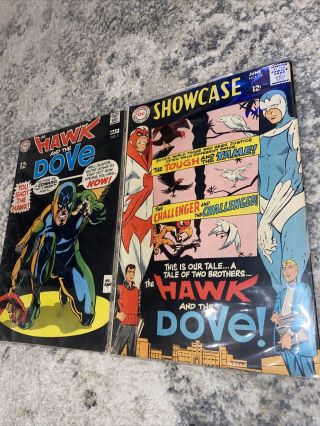 Vintage Comic Book 75 & 5 - 1st Appearance Of Hawk & Dove - 1968 -