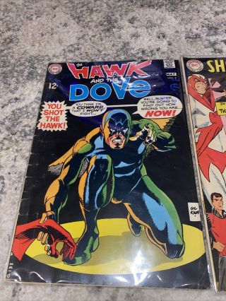 Vintage Comic Book 75 & 5 - 1st APPEARANCE OF HAWK & DOVE - 1968 - 3