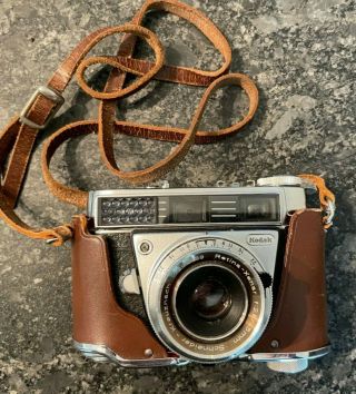 Kodak Retina Automatic Iii Vintage 35mm Film Camera Germany F2.  8/45mm Len