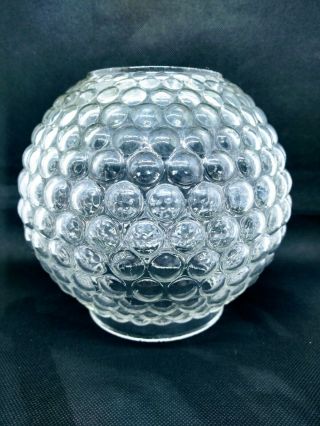Vintage Glass Ball Globe Shade Gwtw Oil Electric Lamp Shade Thousand Eye