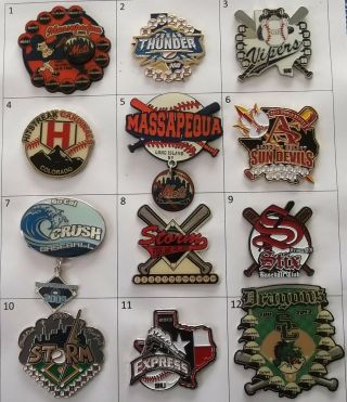 Little League Championship Cooperstown,  Minor Baseball Pin Your Choice O465