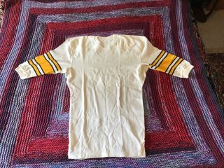 Vintage Rawlings Pittsburgh Steelers Football Jersey Sz 40 Blank Sample Xlnt