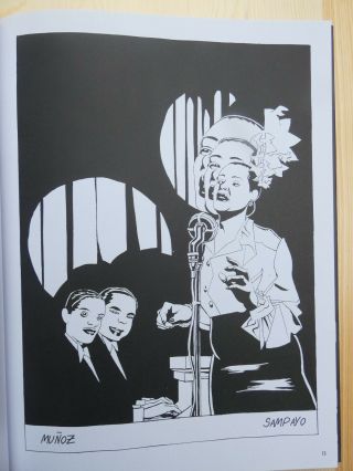 BILLIE HOLIDAY - JAZZ SINGER.  by MOUNOZ AND SAMPAYO.  ILLUSSTRATED FIRST UK EDN 3