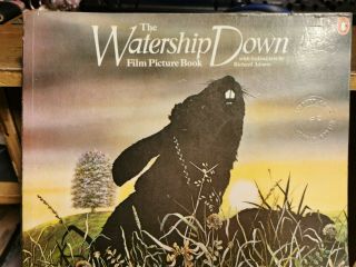 The Watership Down Film Picture Book 1978 Richard Adams Penguin Books Ex Library