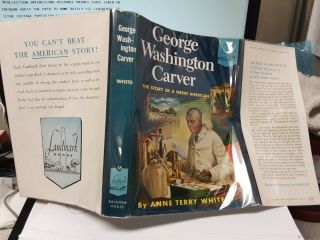 George Washington Carver The Great Black American Inventor 2nd Prtg H/c W/d/j