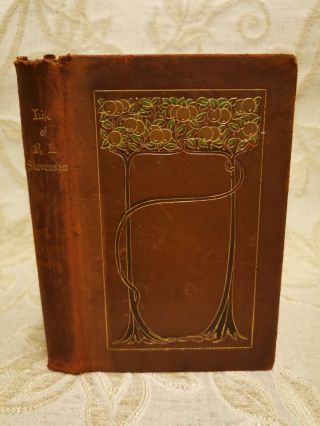 Antique Book Of The Life Of Robert Louis Stevenson,  By Graham Balfour - 1911