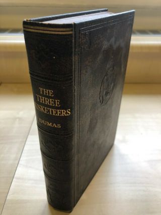 The Three Musketeers By Alexandre Dumas - Faux Leather Hardback - Odhams Press