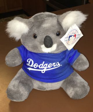 Official Merchandise Los Angeles Dodgers Stuffed Koala Bear Plush Steven Smith