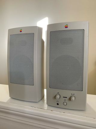 Vintage - Appledesign Powered Speakers - M6082 - - - 1993