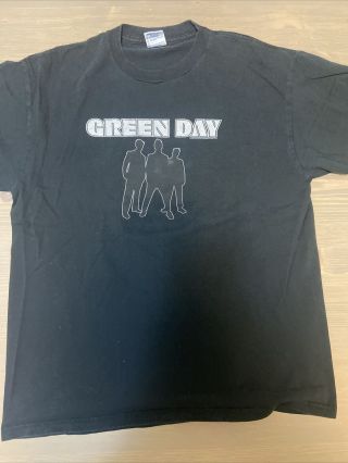 Green Day - Tour Shirt - L - Pop Disaster Tour 2002 - - Vintage