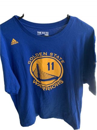 Golden State Warriors Adidas Men’s Xl T Shirt The Go To Tee
