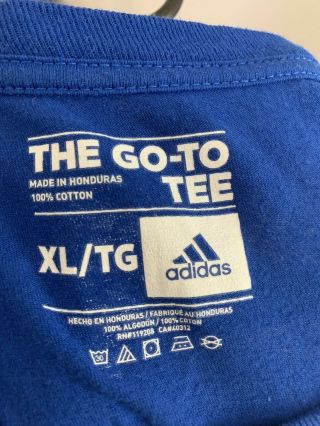 Golden State Warriors Adidas Men’s XL T Shirt The Go To Tee 3