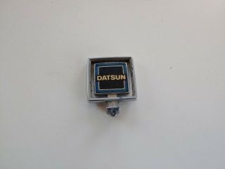 Vintage 1983 Datsun Maxima Hood Ornament Emblem Badge Oem Shape