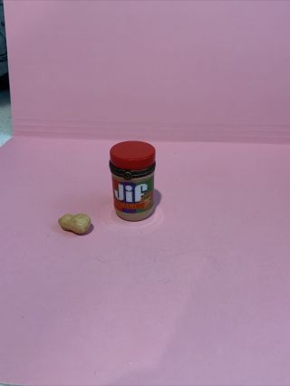 Vintage Phb Porcelain Hinged Trinket Box Jif Peanut Butter