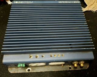 Soundstream Reference 300 Vintage Old School Power Amplifier Amp 1 Channel